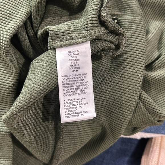 The Drop Lucy Whims Green Crop Top Sleeveless Top - Picture 7 of 7